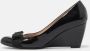 Salvatore Ferragamo Pre-owned Leather heels Black Dames - Thumbnail 2