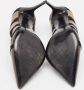 Salvatore Ferragamo Pre-owned Leather heels Black Dames - Thumbnail 6