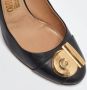 Salvatore Ferragamo Pre-owned Leather heels Black Dames - Thumbnail 7