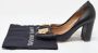 Salvatore Ferragamo Pre-owned Leather heels Black Dames - Thumbnail 9