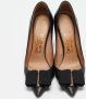 Salvatore Ferragamo Pre-owned Leather heels Black Dames - Thumbnail 3