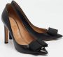 Salvatore Ferragamo Pre-owned Leather heels Black Dames - Thumbnail 4