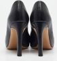 Salvatore Ferragamo Pre-owned Leather heels Black Dames - Thumbnail 5