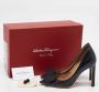 Salvatore Ferragamo Pre-owned Leather heels Black Dames - Thumbnail 9