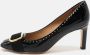 Salvatore Ferragamo Pre-owned Leather heels Black Dames - Thumbnail 2