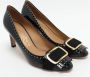 Salvatore Ferragamo Pre-owned Leather heels Black Dames - Thumbnail 4