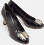 Salvatore Ferragamo Pre-owned Leather heels Black Dames - Thumbnail 4