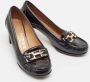 Salvatore Ferragamo Pre-owned Leather heels Black Dames - Thumbnail 3