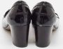 Salvatore Ferragamo Pre-owned Leather heels Black Dames - Thumbnail 4