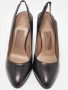 Salvatore Ferragamo Pre-owned Leather heels Black Dames - Thumbnail 2