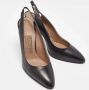 Salvatore Ferragamo Pre-owned Leather heels Black Dames - Thumbnail 3