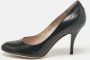 Salvatore Ferragamo Pre-owned Leather heels Black Dames - Thumbnail 2