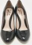 Salvatore Ferragamo Pre-owned Leather heels Black Dames - Thumbnail 3