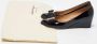 Salvatore Ferragamo Pre-owned Leather heels Black Dames - Thumbnail 8