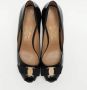 Salvatore Ferragamo Pre-owned Leather heels Black Dames - Thumbnail 2