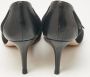 Salvatore Ferragamo Pre-owned Leather heels Black Dames - Thumbnail 4