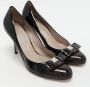 Salvatore Ferragamo Pre-owned Leather heels Black Dames - Thumbnail 3