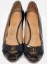 Salvatore Ferragamo Pre-owned Leather heels Black Dames - Thumbnail 2