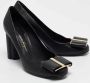 Salvatore Ferragamo Pre-owned Leather heels Black Dames - Thumbnail 2