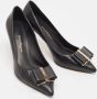 Salvatore Ferragamo Pre-owned Leather heels Black Dames - Thumbnail 2