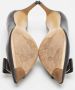 Salvatore Ferragamo Pre-owned Leather heels Black Dames - Thumbnail 4