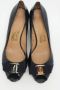 Salvatore Ferragamo Pre-owned Leather heels Blue Dames - Thumbnail 3