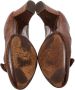 Salvatore Ferragamo Pre-owned Leather heels Brown Dames - Thumbnail 5