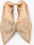 Salvatore Ferragamo Pre-owned Leather heels Brown Dames - Thumbnail 6