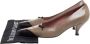 Salvatore Ferragamo Pre-owned Leather heels Brown Dames - Thumbnail 7