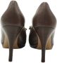 Salvatore Ferragamo Pre-owned Leather heels Brown Dames - Thumbnail 6