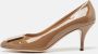 Salvatore Ferragamo Pre-owned Leather heels Brown Dames - Thumbnail 2