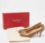 Salvatore Ferragamo Pre-owned Leather heels Brown Dames - Thumbnail 9