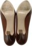 Salvatore Ferragamo Pre-owned Leather heels Brown Dames - Thumbnail 7