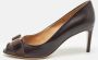 Salvatore Ferragamo Pre-owned Leather heels Brown Dames - Thumbnail 2