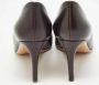 Salvatore Ferragamo Pre-owned Leather heels Brown Dames - Thumbnail 5