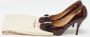 Salvatore Ferragamo Pre-owned Leather heels Brown Dames - Thumbnail 9