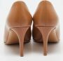 Salvatore Ferragamo Pre-owned Leather heels Brown Dames - Thumbnail 3