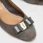 Salvatore Ferragamo Pre-owned Leather heels Gray Dames - Thumbnail 7