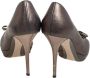 Salvatore Ferragamo Pre-owned Leather heels Gray Dames - Thumbnail 4