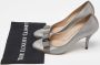 Salvatore Ferragamo Pre-owned Leather heels Gray Dames - Thumbnail 9