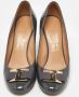 Salvatore Ferragamo Pre-owned Leather heels Gray Dames - Thumbnail 3