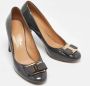 Salvatore Ferragamo Pre-owned Leather heels Gray Dames - Thumbnail 4