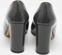 Salvatore Ferragamo Pre-owned Leather heels Gray Dames - Thumbnail 5