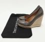 Salvatore Ferragamo Pre-owned Leather heels Gray Dames - Thumbnail 9