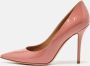 Salvatore Ferragamo Pre-owned Leather heels Orange Dames - Thumbnail 2