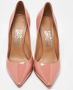 Salvatore Ferragamo Pre-owned Leather heels Orange Dames - Thumbnail 3