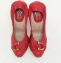 Salvatore Ferragamo Pre-owned Leather heels Pink Dames - Thumbnail 3