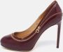 Salvatore Ferragamo Pre-owned Leather heels Red Dames - Thumbnail 2