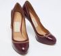 Salvatore Ferragamo Pre-owned Leather heels Red Dames - Thumbnail 4