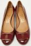 Salvatore Ferragamo Pre-owned Leather heels Red Dames - Thumbnail 3